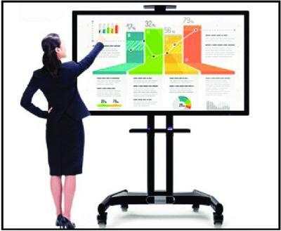 China Hot-selling Touch Screen 50-100 Inch Infrared Interactive Smart Board Indoor Manufacturer's Classroom Office Smart Whiteboard for sale