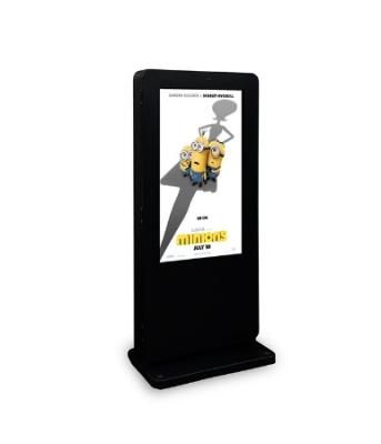 China 55 Inch Outdoor Waterproof Gas Station Digital Signage LCD Video Advertising Screen For Gas Station 75 for sale