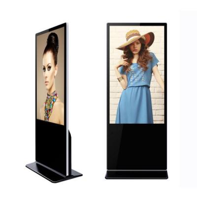 China 65 inch indoor popular indoor multi touch advertising lcd led display touch screen kiosk price floor standing advertising led display for sale