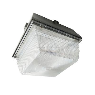 China High Quality Square Gas Station Led Canopy Lights for sale