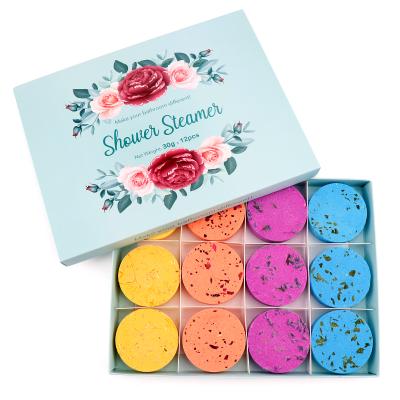 China Organize Aromatherapy Flower Shower Steamers with Bag CAS-01 à venda