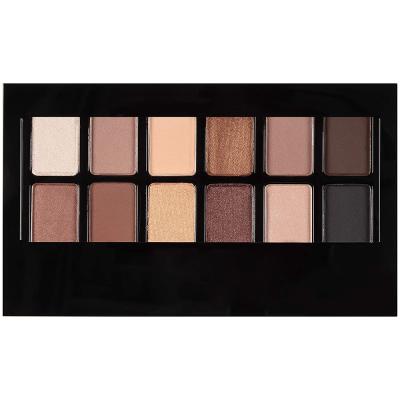 China Waterproof Makeup Set Long Lasting Eyeshadow Matte Shimmer Eyeshadow Palette 12 Colors OEM Private Label for sale