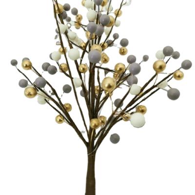 China GARLAND DECORATION SYART Christmas Party Gift Decoration Supplies Artificial Mini Small Golden Fruit Tree for sale