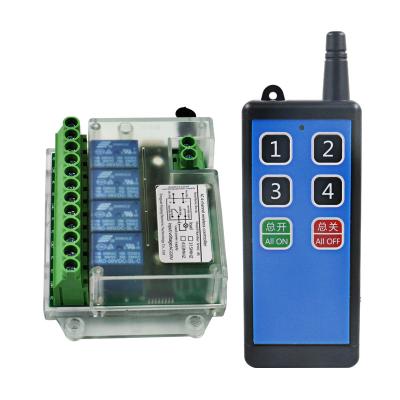 China 220v 4CH channel 433mhz wireless remote switch, wireless remote control, fan, lamp remote switch SHAC-4S for sale