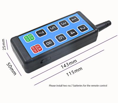 China Multi Channel Wireless Remote Switch RF Wireless Remote Controller For Fan , Lamp Remote Switch SHAC-4S for sale