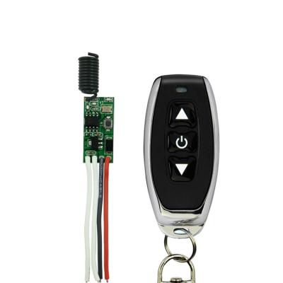 China Switch 3.7v 4.5v 5v 6v 7.4v 9v 12v Mini Motor Up Down Stop Ultra Small Forward Motor Radio Remote Micro Reverse Switch 433Mhz S-806 for sale