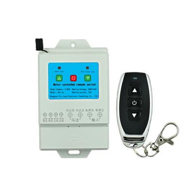 China RF 433MHz Wireless Switch DC 12V 24V 10A Remote Control Motor Forward And Reversing Automatic Rolling Gate Controller / Garage Gate S-M02 for sale