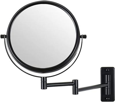 China 1X&5X Double Sided Wall Mount Magnifying Magnifying Mirror for sale