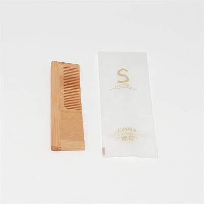 China Bamboo/wheat straw biodegradable hotel amenities packaging travel kit for sale