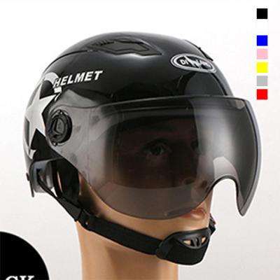 China PP/abs half helmet electric bike helmet riding bicycle for men and women for sale