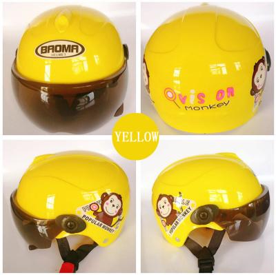 China New Type Cheap Kids Half Face Motorcycle Helmets PP Export for sale