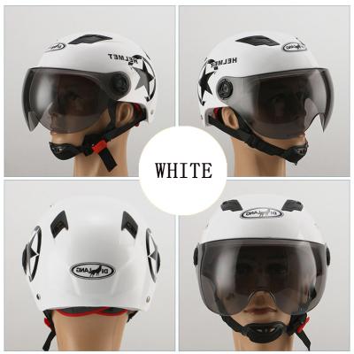 China PP/abs electric high quality custom logo helmet cool scooter motorcycle helmets for sale