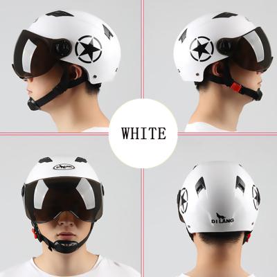 China High quality PP/abs comfortable beon cheap motorcycle helmets half open face motorbike motorcycles electric scooter safety helmet for sale