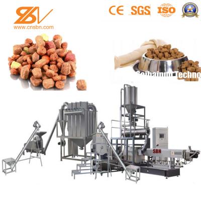 China Saibainuo Dog Food Machine , Kibble Animal Feed Extruder Pet Food Making Machine for sale