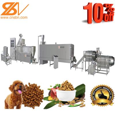 China Flexible Twin Screw 200-250kg/H Pet Food Extrusion Equipment for sale