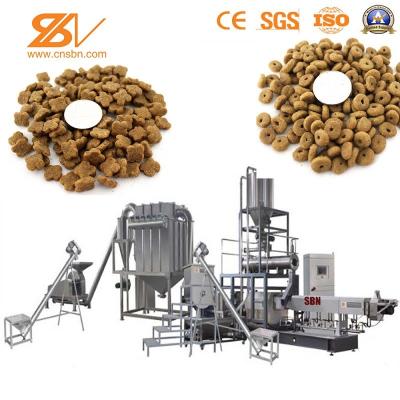 China Equipamento de fabricação 900KG/H do alimento para cães SLG65 - saída 1000KG/H à venda