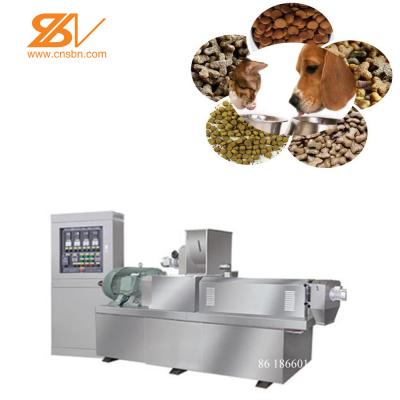 China 220-260KG/H Dog Food Extruder Machine Siemens Motor à venda