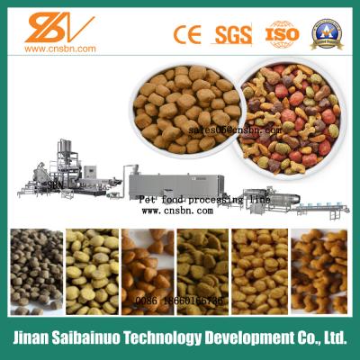 China Pet Food Extruder Machine Fish Feed Processing Machine , Dog food Processing Machine for sale