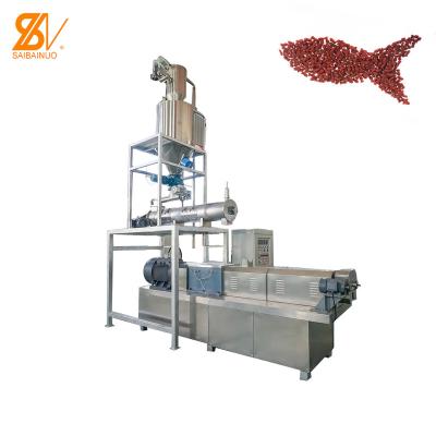 China Fisch-Zufuhr-Extruder-Maschine 90kw 1.5ton/H mit Delta-Konverter zu verkaufen