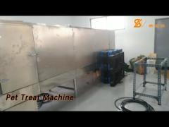 Dog Cat Pet Treat Machine Extruder 100kw Single Color High Capacity