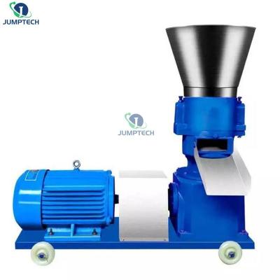 China cheap poultry farm poultry fish 2.5mm 3mm 4mm 5mm feed processing machinery 220v/380v animal feed pellet machine for sale with grinding wheel for sale