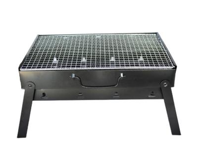 China Hot Selling Outdoor Camping Foldable BBQ Grill Stainless Steel Adjustable Height BBQ Grill for sale