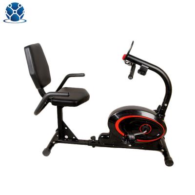 China Home Gym Resistance Magnetic Folding Recumbent Exercise Bike Sit Down Exercise Bike 125*60*140CM for sale