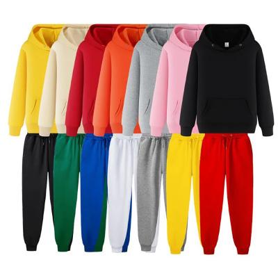 China 2021 Anti Shrink Printed Plain Gym Sports Hoodie Jogger Pants for sale