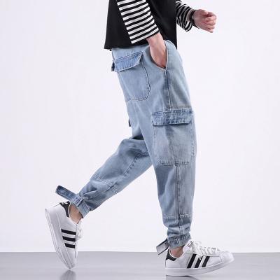 China 2021 New Fashion QUICK DRY Men's Casual 4 Pocket Denim Jumpsuits for sale