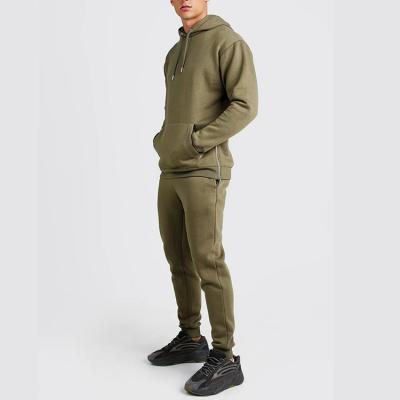 China Fashion Viable Custom Hooded Men's Sweatshirt OEM Solid Color Hoodie Suit for sale