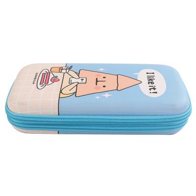 China Schools & Offices New Design Digital Printing 20*9*5cm School Student Stationery Pencil Set Leather Cute Case for sale