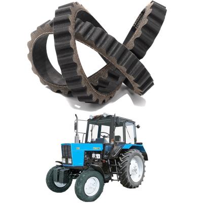 China High Efficiency Transmission Part Rubber Teeth V Cogged Belt For Belarus Tractor Belt for sale