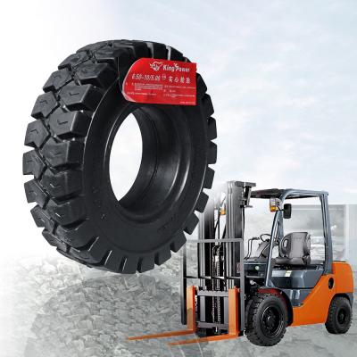 China OTR Transport Forklift Rubber Solid Tires Black Forklift Tires 6.5 10 For OTR Transport for sale