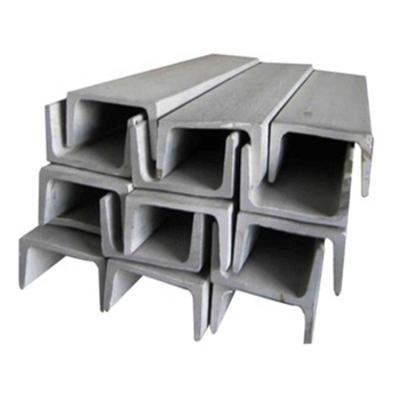 China New Construction Design U Shape Beam Height Customized Stainless Steel Channel for sale