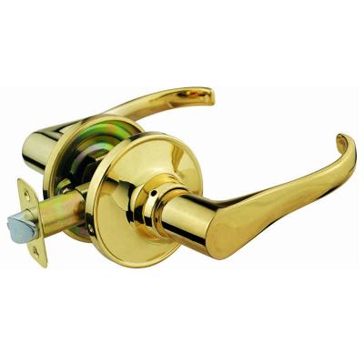 China Easy Installation Lever Handle Tubular Door Lock Set for sale