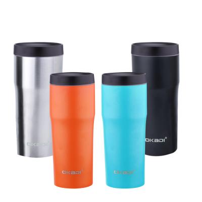 China Viable Wholesale Double Wall Vacuum Stainless Steel Wine Coffee Insulated Tumblers Cups In Bulk for sale