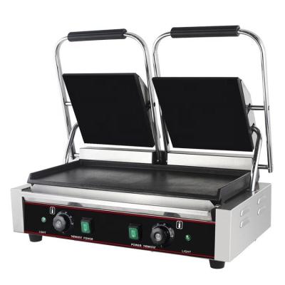 China Hotels CE Approved Commercial Kitchen Equipment Use 3600W Electric Panini Maker Grill for sale