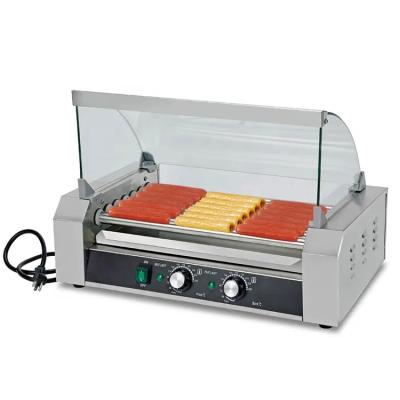 China Stainless Steel CE Certified Hot Dog Roller Grill / Low Noise Hot Dog Griiling Machine for sale