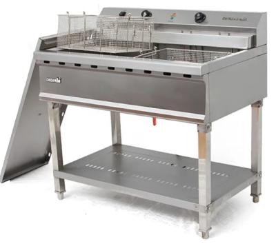 China Restaurant CE Certificated Free Standing Deep Fryer for sale