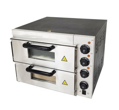 China TWO DECK PIZZA Electric Pizza Oven With CE Certification for sale