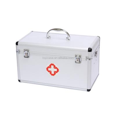 China Tools Box Waterproof Aluminum Stethoscope Medical Case Storage Emergency Medical Carrying Case for sale