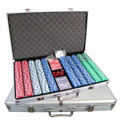 China Tools Package 300 Pcs High Quality Poker Chipset Aluminum Case for sale