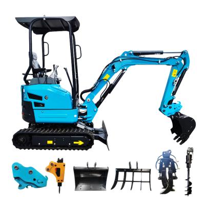 China Construction Material Shops China Small Hydraulic Excavators 1.7 Ton Mini Excavator Cheap Price For Mini Excavator for sale