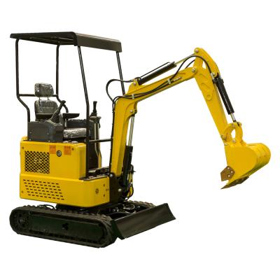 China Construction Material Shops 1.5 Ton Crawler Small Digger Mini Excavator Price China Small Hydraulic Excavator Mini Excavator for sale