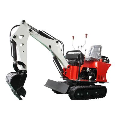 China Construction Material Shops China 0.8 Ton Small Agricultural Excavator Adopts Full Hydraulic Crawler Hydraulic Drive Multifunction Excavator for sale