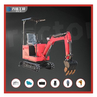 China FREE SHIPPING Wholesale China Factory Mini Digger 5 Compact Excavators 1 Ton Mini Price for sale