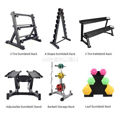 China Salon Large Kettlebell Triangle Round 3 Rows Hex 15 Ten Pair Hex Adjustable Dumbbell Mancuernas Set Dumbell Storage Hloder Rack Rack for sale