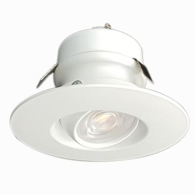 China Modern New Easy Install Led Projector Spotlight Aluminum Triac GU10 3inc 8W COB Lamp Dimmable Downlight Adjustment for sale