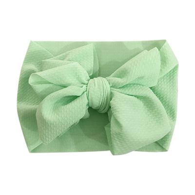 China 9 Colors Stretchy Babies Toddler Bow Headbands Turban Knot Headband Headwear Hair Accessories For Kids Newborn Toddler Lxd018 for sale