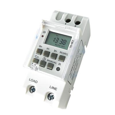 China Digital 16amp Winter Saving Time Display 12vDC Timer Switch Summer Large LCD Display Weekly Programmable Timer Switches for sale